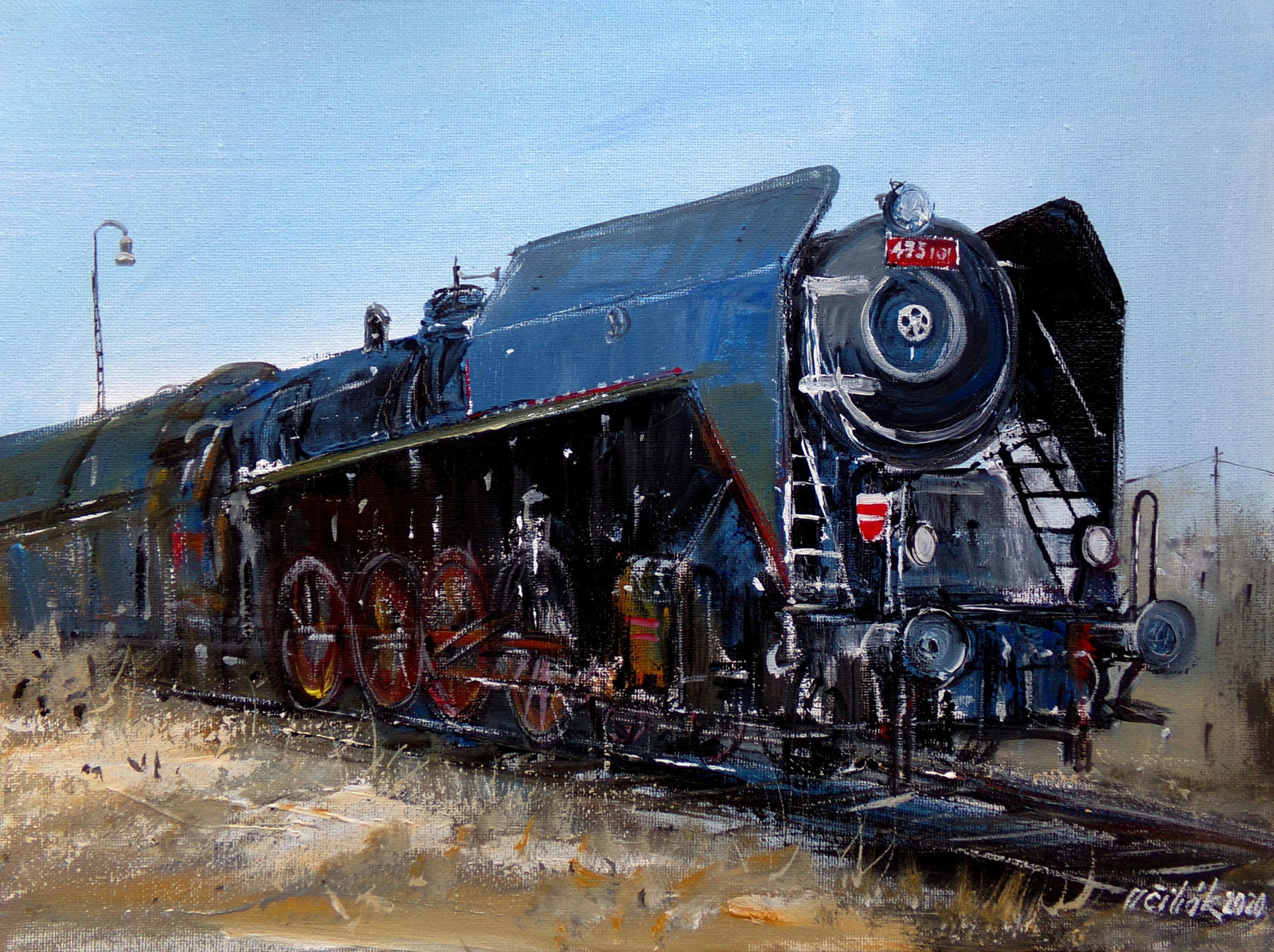 Parní lokomotiva Šlechtična