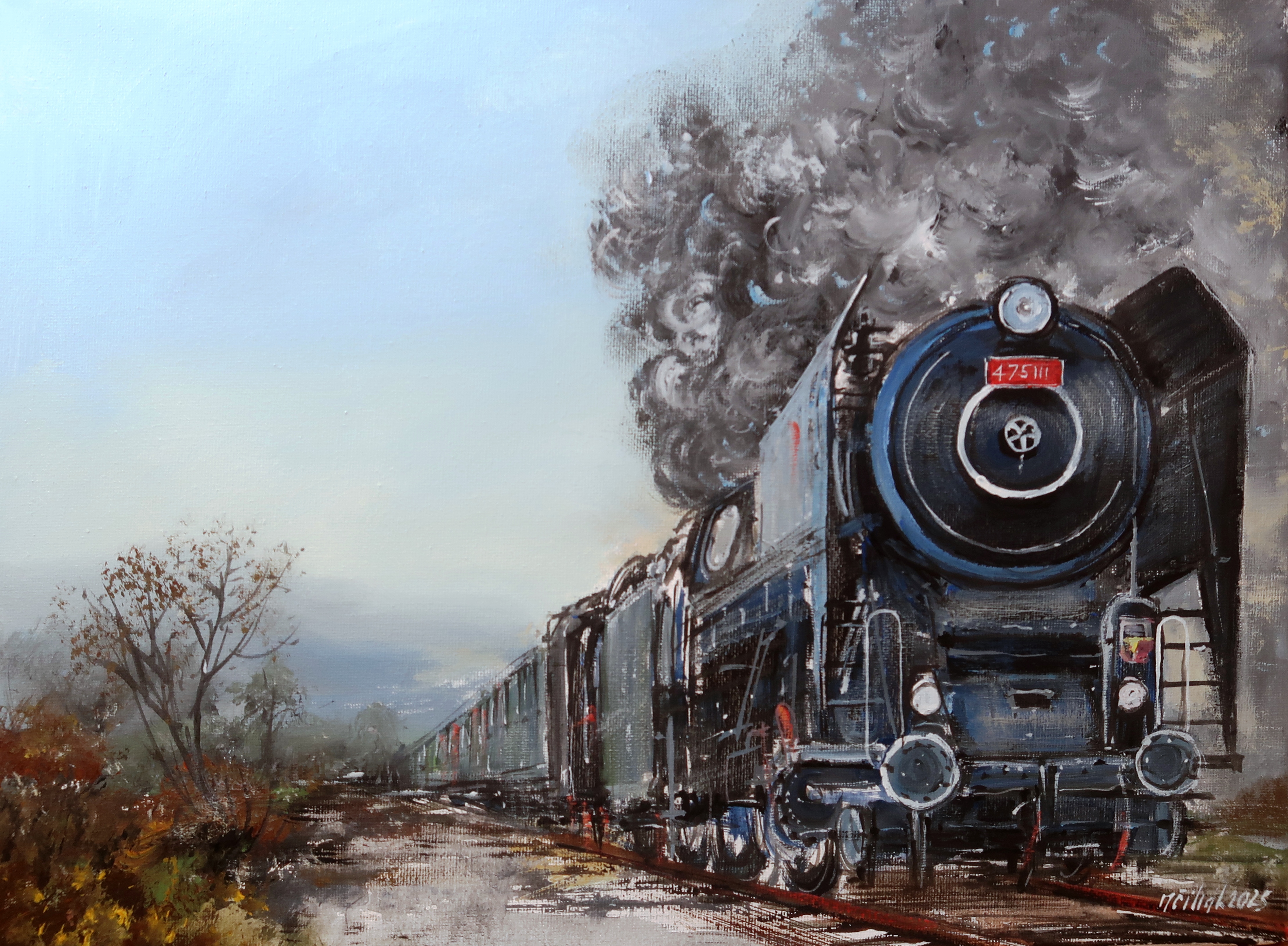 Parní lokomotiva Šlechtična