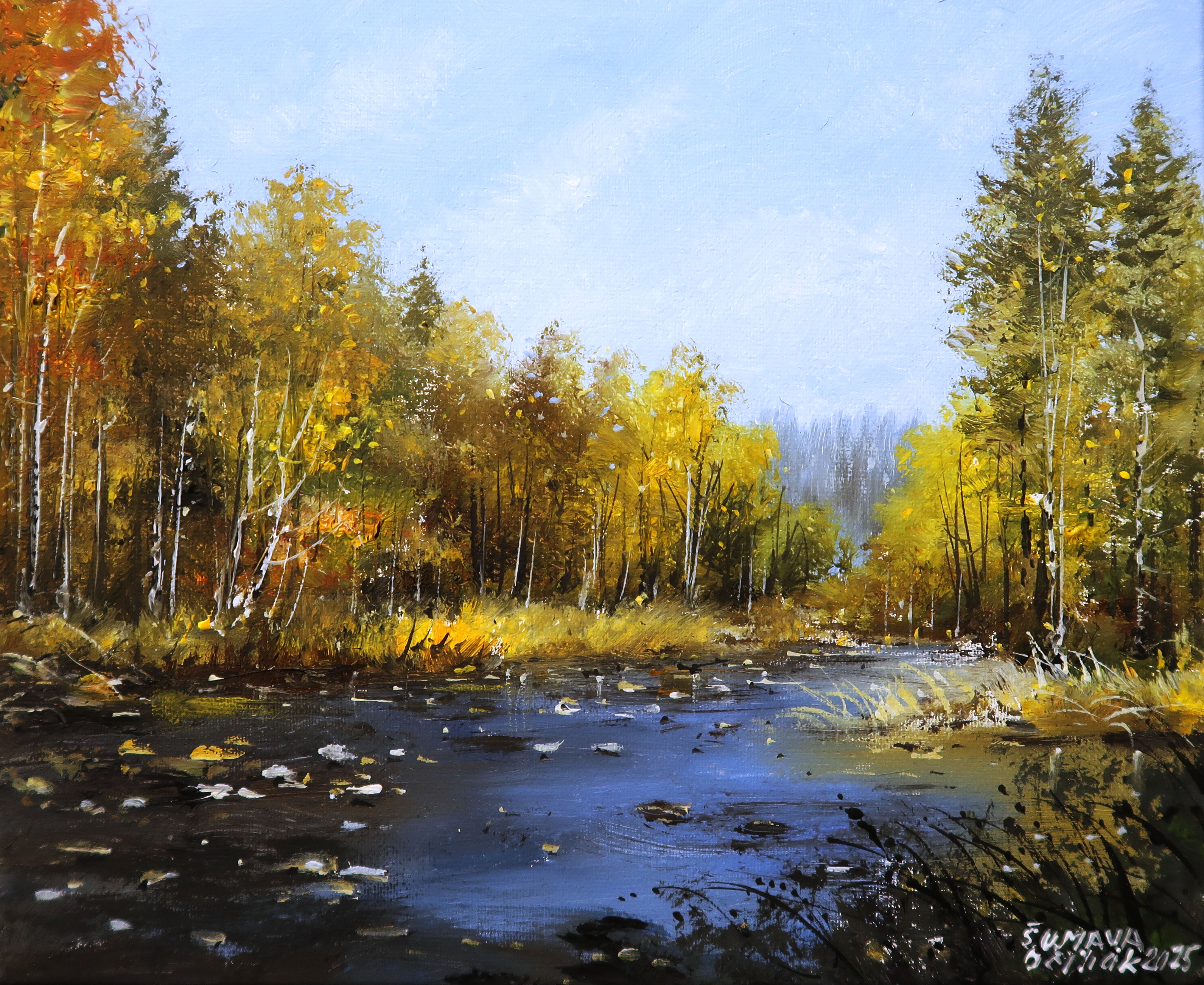 Šumava - Podzimní Křemelná