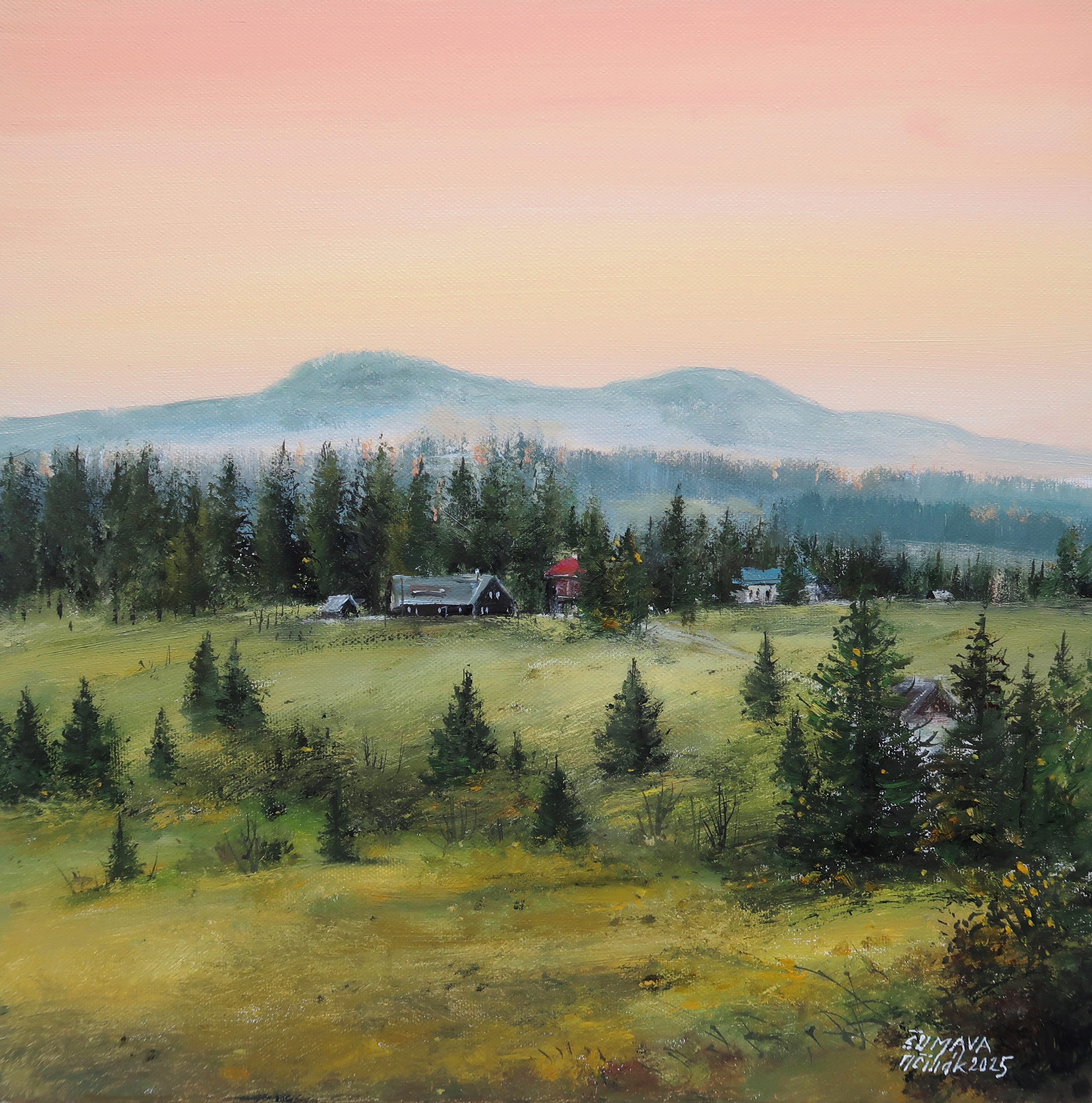 Šumava - Podvečerní Filipova Huť